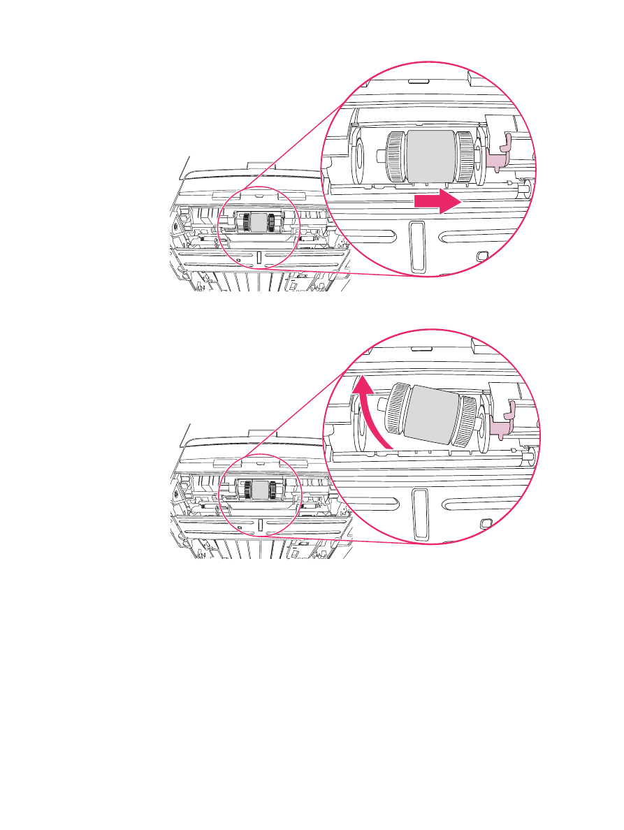 Changing the pickup roller HP LaserJet 1320 Printer series